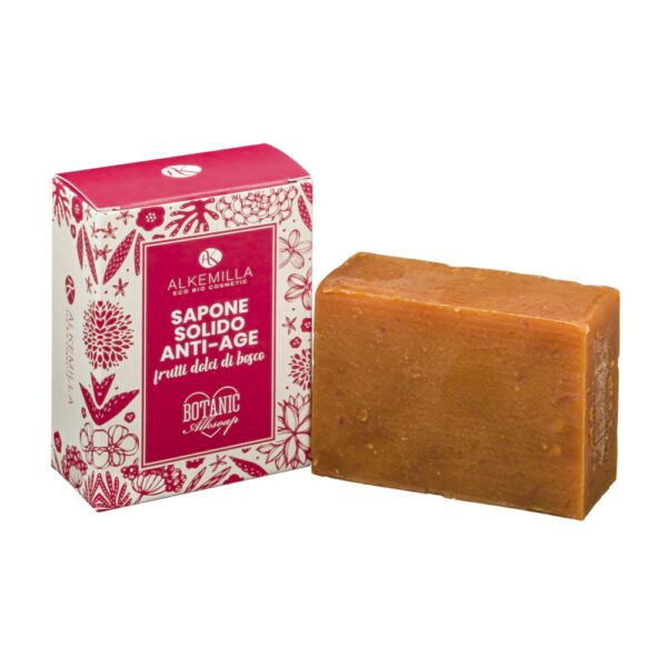 SAPONE ANTI AGE AL PROFUMO DI FRUTTI DOLCI DI BOSCO | ALKEMILLA