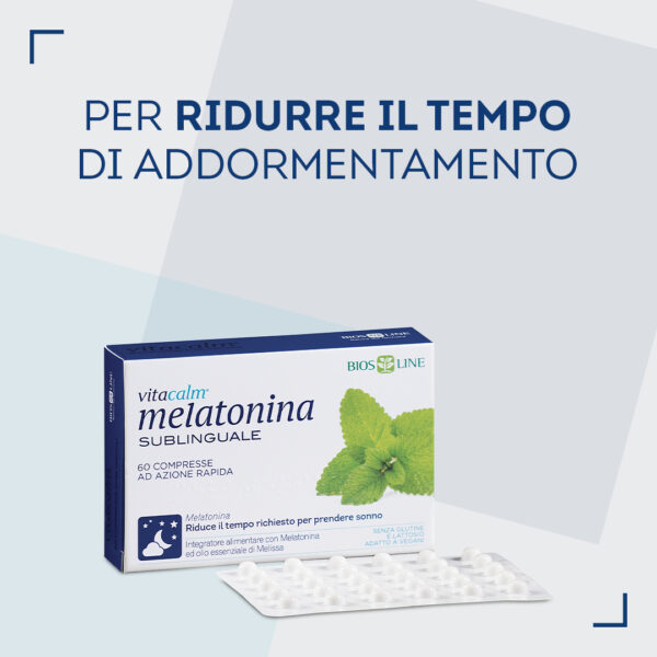 VITACALM • MELATONINA SUBLINGUALE | BIOS LINE - immagine 2