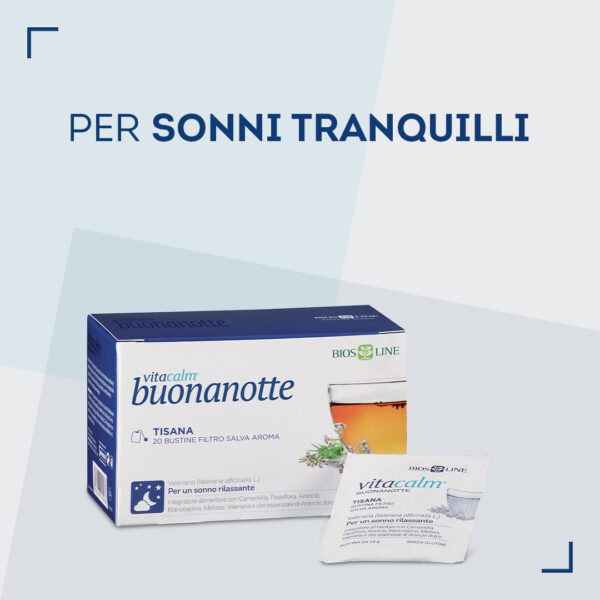 VITACALM • BUONANOTTE TISANA | BIOS LINE - immagine 2