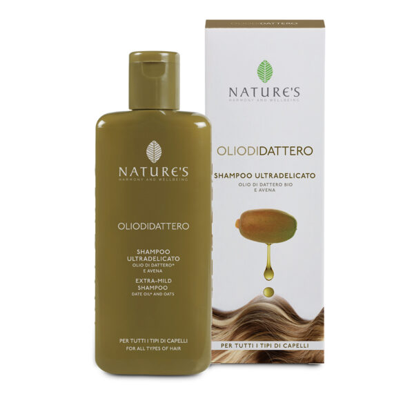 OLIO DI DATTERO • SHAMPOO ULTRADELICATO | NATURE'S