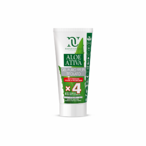 ALOE ATTIVA 4X TITOLATA GEL PURO DI ALOE 99,9% TITOLATO 200 ml | NATUR UNIQUE