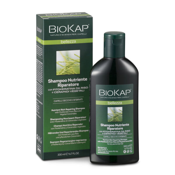 BIOKAP BELLEZZA • SHAMPOO NUTRIENTE RIPARATORE | BIOS LINE