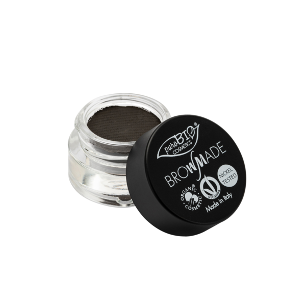 BROWMADE PASTA PER SOPRACCIGLIA 04 CARBONE | PUROBIO COSMETICS