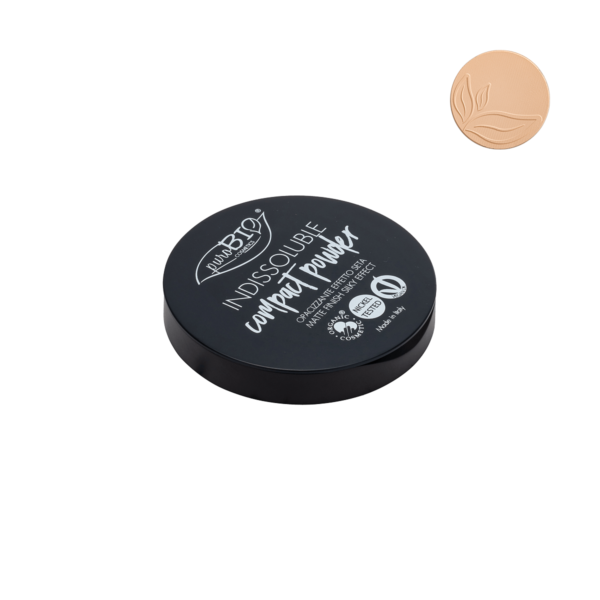 CIPRIA INDISSOLUBLE COMPACT POWDER 01 | PUROBIO COSMETICS