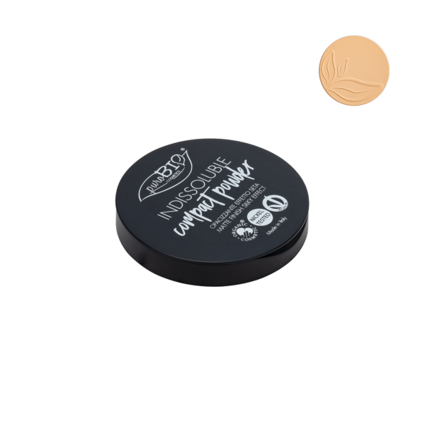 CIPRIA INDISSOLUBLE COMPACT POWDER 02 | PUROBIO COSMETICS