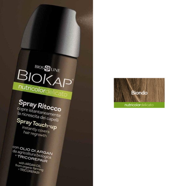 BIOKAP NUTRICOLOR DELICATO SPRAY RITOCCO BIONDO | BIOS LINE