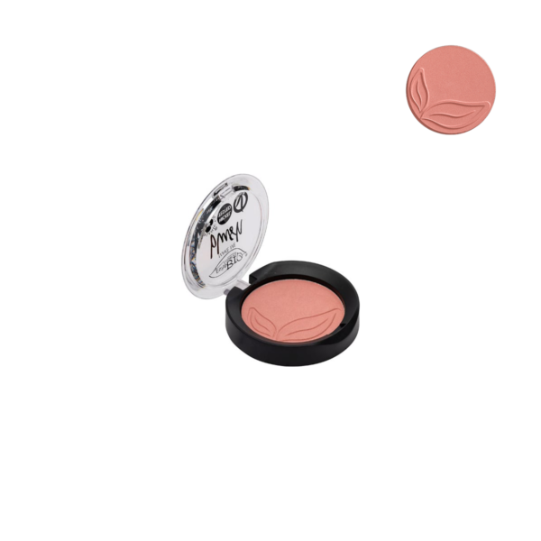 BLUSH IN CIALDA 01 ROSA SATINATO | PUROBIO COSMETICS