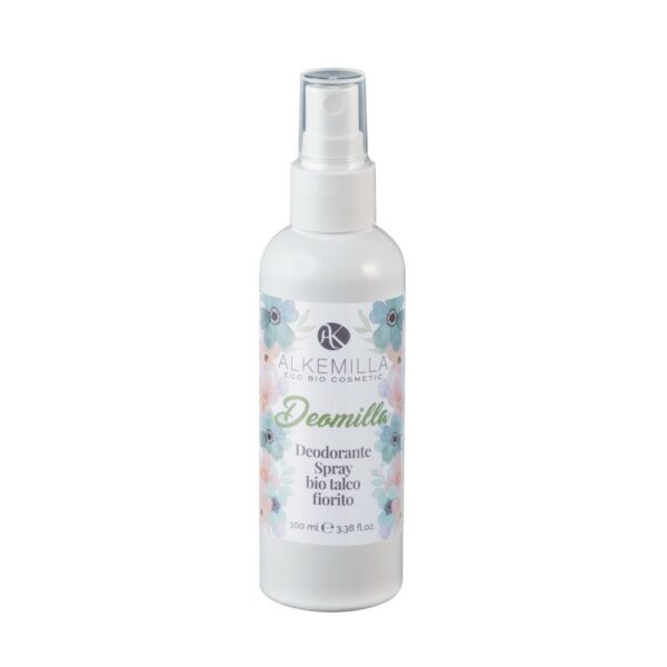 DEOMILLA TALCO FIORITO BIO DEODORANTE SPRAY | ALKEMILLA