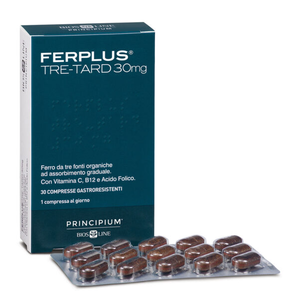 PRINCIPIUM • FERPLUS TRE-TARD 30mg | BIOS LINE