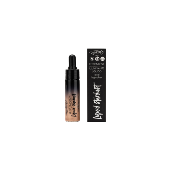 RESPLENDENT LIQUID STARDUST 01 CHAMPAGNE | PUROBIO COSMETICS