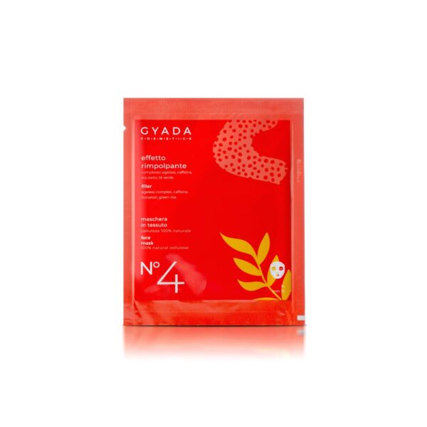 MASCHERA IN TESSUTO N.4 EFFETTO RIMPOLPANTE | GYADA COSMETICS