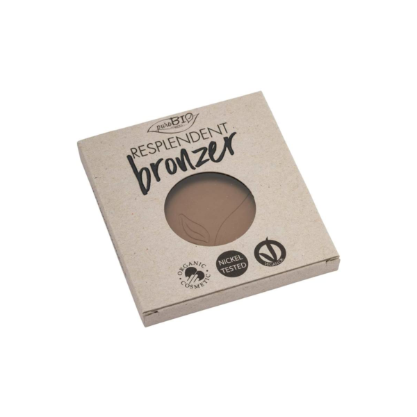 RESPLENDENT BRONZER 01 MARRONE PALLIDO REFILL | PUROBIO COSMETICS