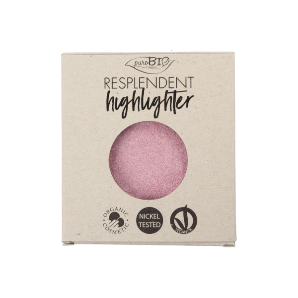 RESPLENDENT HIGHLIGHTER 02 ROSA REFILL | PUROBIO COSMETICS
