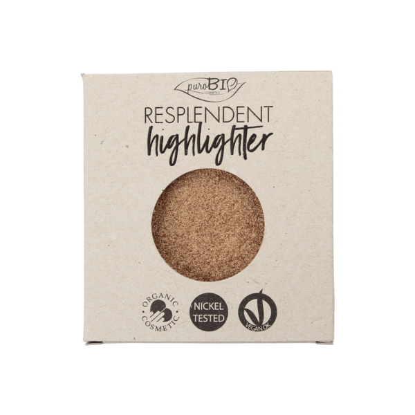 RESPLENDENT HIGHLIGHTER 03 RAME REFILL | PUROBIO COSMETICS