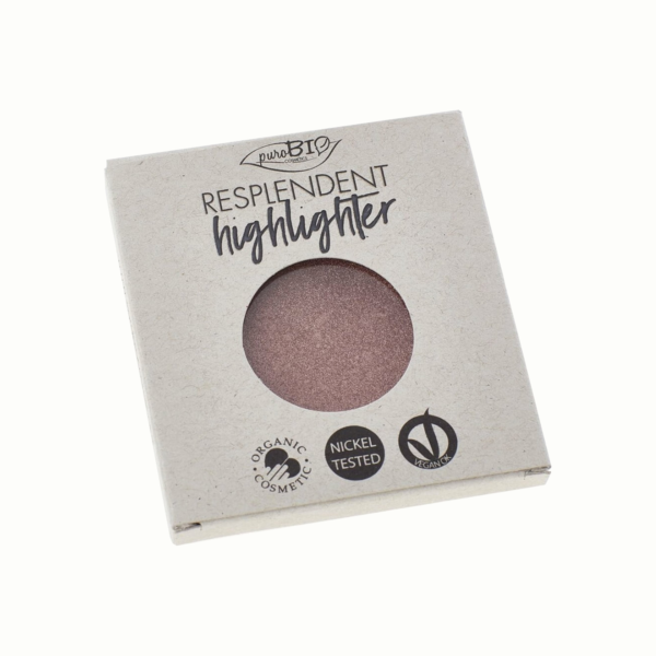RESPLENDENT HIGHLIGHTER 04 ORO ROSA REFILL | PUROBIO COSMETICS