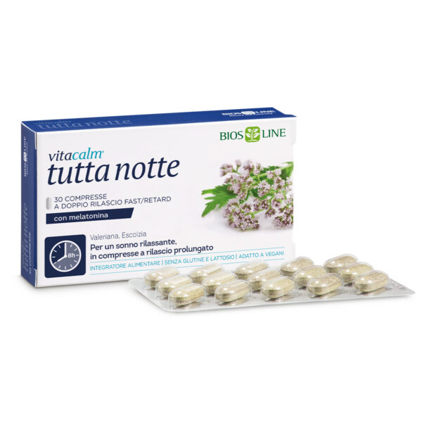 VITACALM • TUTTA NOTTE CON MELATONINA | BIOS LINE