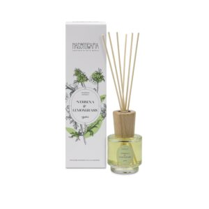 VERBENA E LEMONGRASS DIFFUSORE CON BASTONCINI 100 ml | NASOTERAPIA