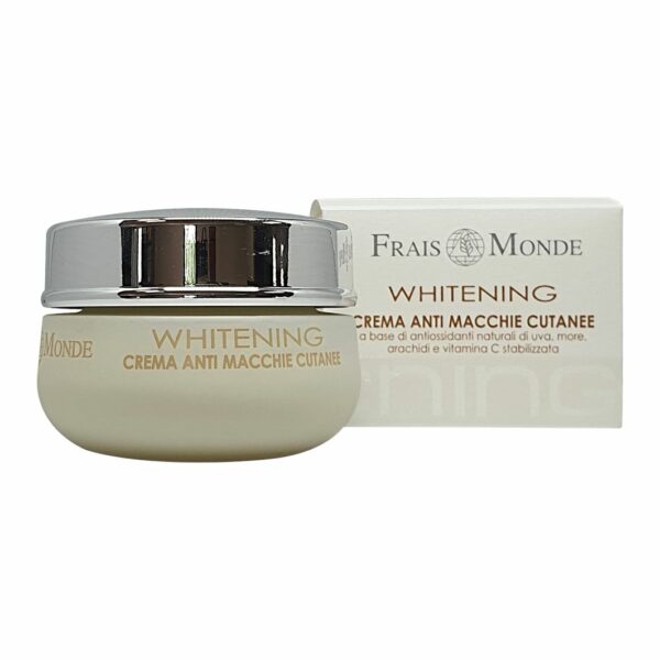 WHITENING • CREMA VISO ANTI MACCHIE CUTANEE 50 ml | FRAIS MONDE
