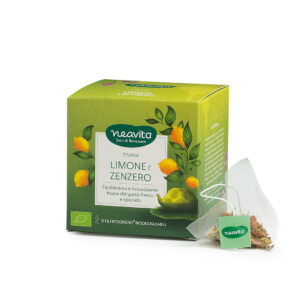 TISANA BIO LIMONE E ZENZERO FILTROSCRIGNO | NEAVITA