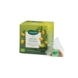 TISANA BIO LIMONE E ZENZERO FILTROSCRIGNO | NEAVITA