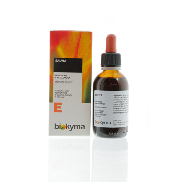 TINTURA MADRE SALVIA SOMMITÀ FIORITE | BIOKYMA