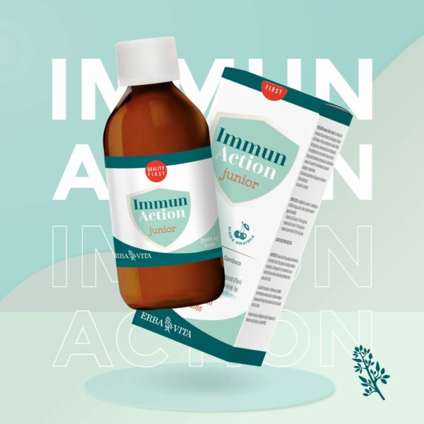 IMMUN ACTION JUNIOR FLUIDO | ERBA VITA - immagine 2
