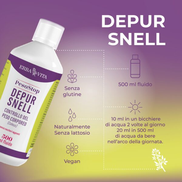 PESOSTOP DEPUR SNELL | ERBA VITA - immagine 2
