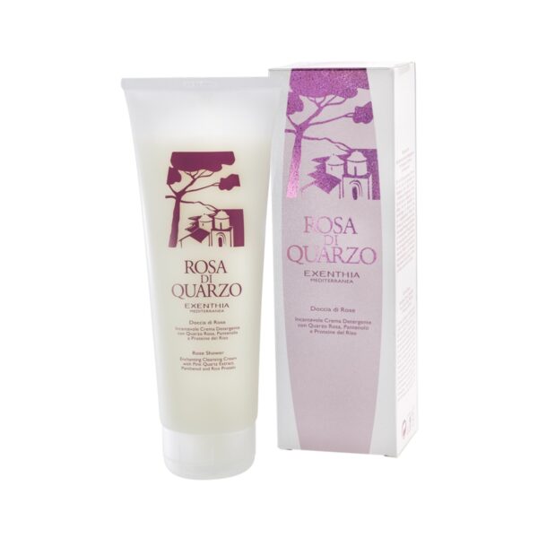ROSA DI QUARZO • DOCCIA DI ROSE INCANTEVOLE CREMA DETERGENTE | OFICINE CLEMÀN
