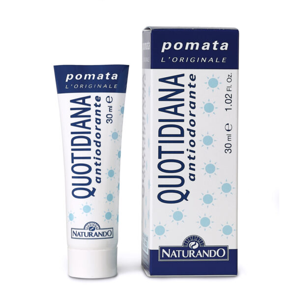 DEODORANTE NATURALE QUOTIDIANA ANTIODORANTE POMATA 30 ml | NATURANDO
