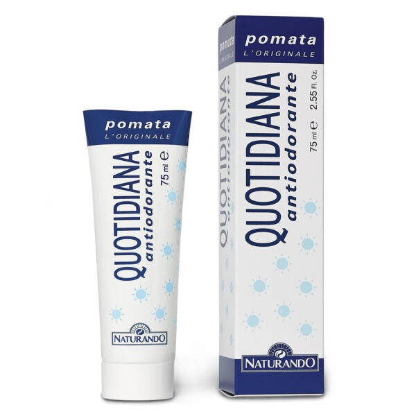 DEODORANTE NATURALE QUOTIDIANA ANTIODORANTE POMATA 75 ml | NATURANDO