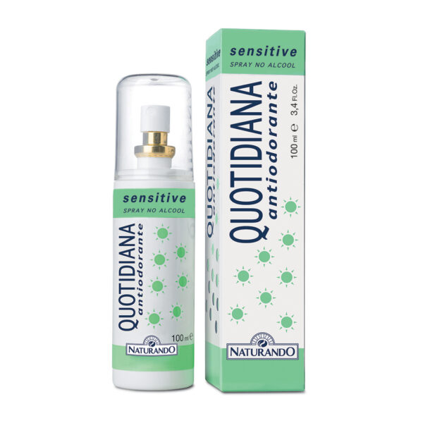 DEODORANTE NATURALE SPRAY QUOTIDIANA ANTIODORANTE SENSITIVE | NATURANDO