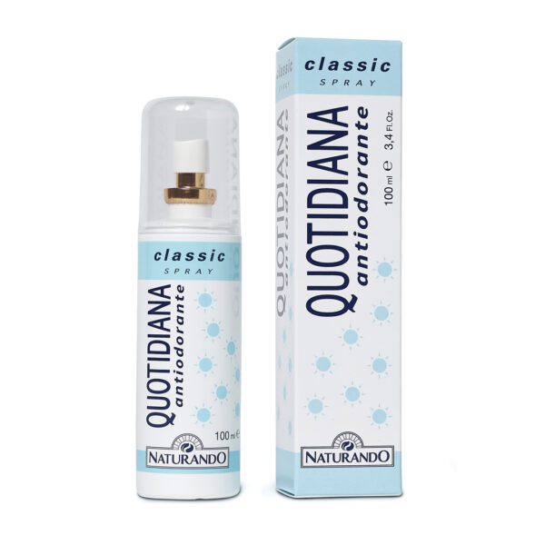 DEODORANTE NATURALE SPRAY QUOTIDIANA ANTIODORANTE CLASSIC | NATURANDO