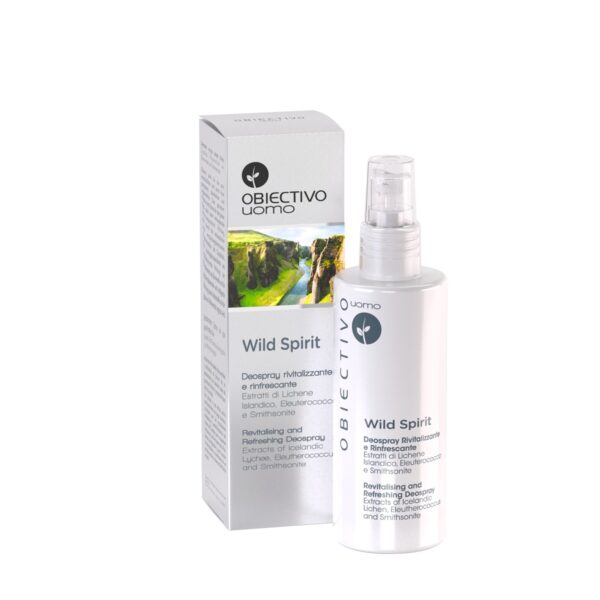 OBIECTIVO UOMO WILD SPIRIT • DEOSPRAY RIVITALIZZANTE E RINFRESCANTE | OFICINE CLEMÀN