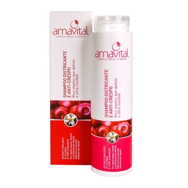 SHAMPOO DISTRICANTE E ANTI-CRESPO | AMAVITAL