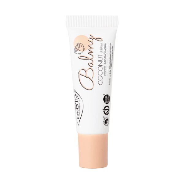 BALMY • BALSAMO LABBRA IDRATANTE COCCO | PUROBIO COSMETICS