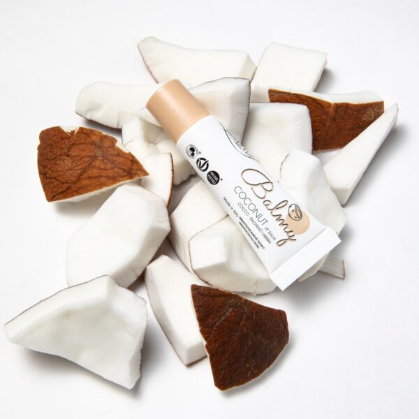 BALMY • BALSAMO LABBRA IDRATANTE COCCO | PUROBIO COSMETICS - immagine 2