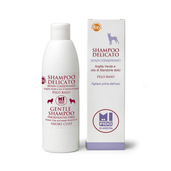 SHAMPOO DELICATO PELO RASO PER ANIMALI MI FIDO | ARGITAL