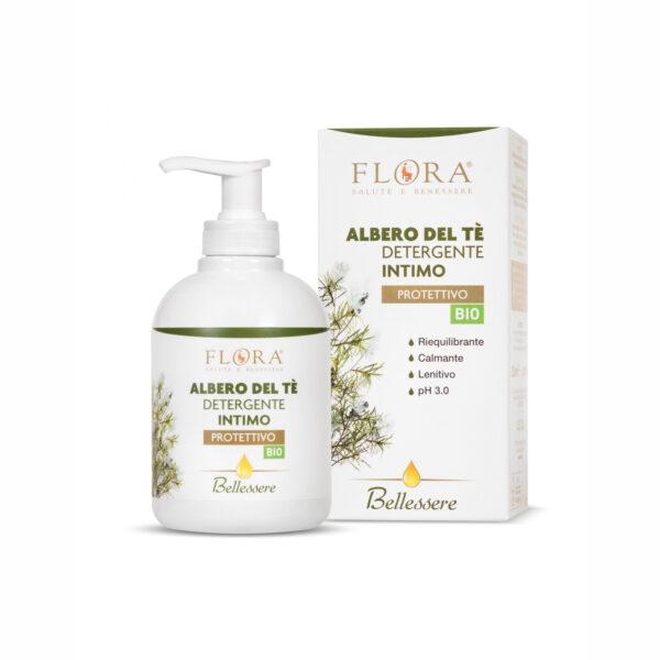 DETERGENTE INTIMO ALBERO DEL TÈ pH 3.0 | FLORA