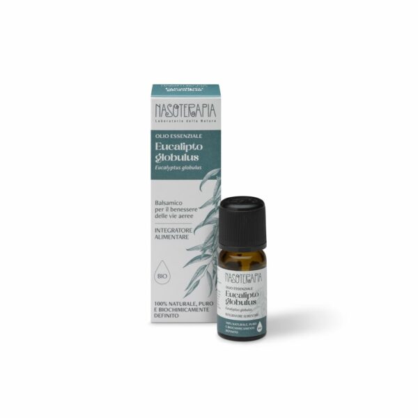 OLIO ESSENZIALE EUCALIPTO GLOBULUS BIO | NASOTERAPIA