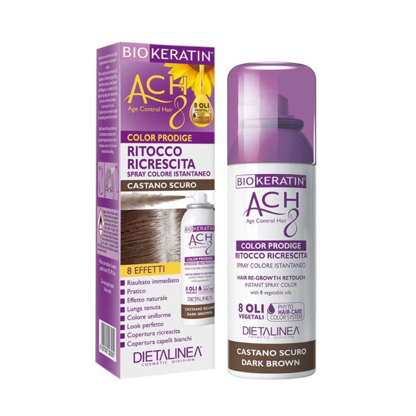RITOCCO RICRESCITA SPRAY CASTANO SCURO | BIOKERATIN ACH8
