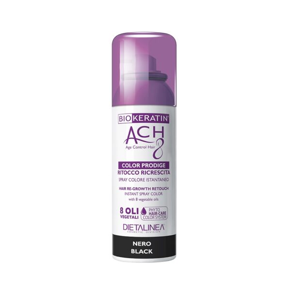 RITOCCO RICRESCITA SPRAY NERO | BIOKERATIN ACH8 - immagine 2