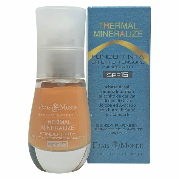 MAKE UP TERMALE • FONDOTINTA FLUIDO SPF 15 30 ml (04) | FRAIS MONDE