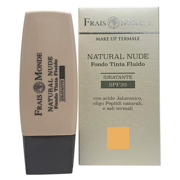 MAKE UP TERMALE • FONDOTINTA FLUIDO NATURAL NUDE 30 ml (01) | FRAIS MONDE