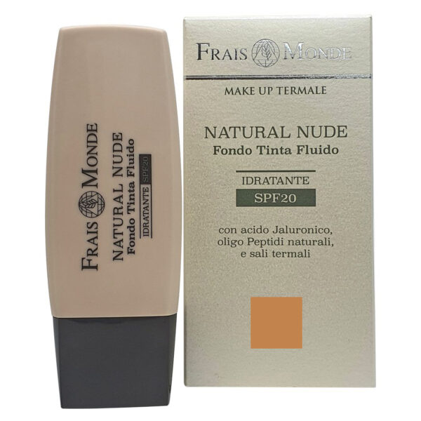 MAKE UP TERMALE • FONDOTINTA FLUIDO NATURAL NUDE 30 ml (03) | FRAIS MONDE