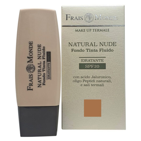 MAKE UP TERMALE • FONDOTINTA FLUIDO NATURAL NUDE 30 ml (04) | FRAIS MONDE