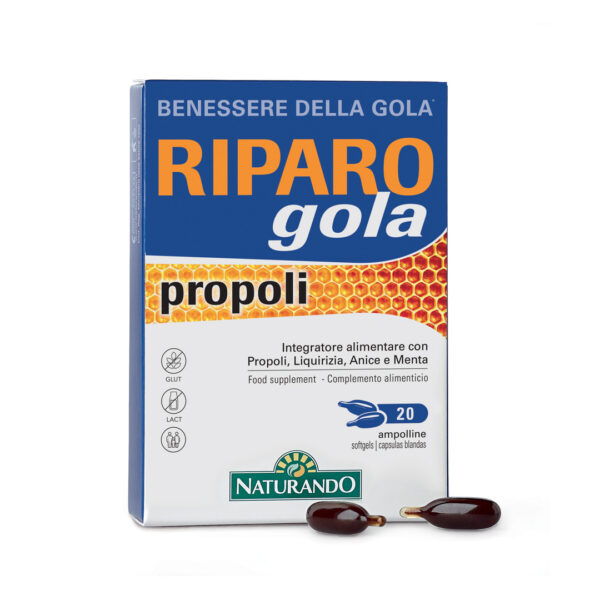 RIPARO GOLA PROPOLI | NATURANDO