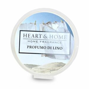 PROFUMO DI LINO • CIALDA IN CERA DI SOIA 26g | HEART & HOME