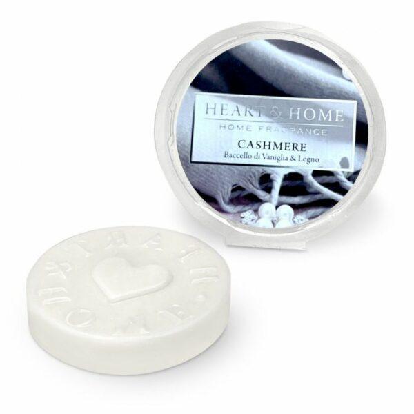 CASHMERE • CIALDA IN CERA DI SOIA 26g | HEART & HOME - immagine 2