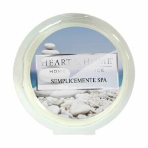 SEMPLICEMENTE SPA • CIALDA IN CERA DI SOIA 26g | HEART & HOME