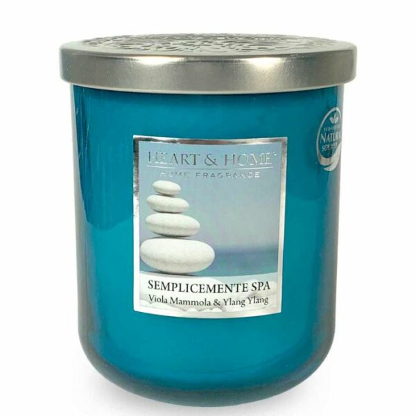 SEMPLICEMENTE SPA • CANDELA IN GIARA 115g | HEART & HOME